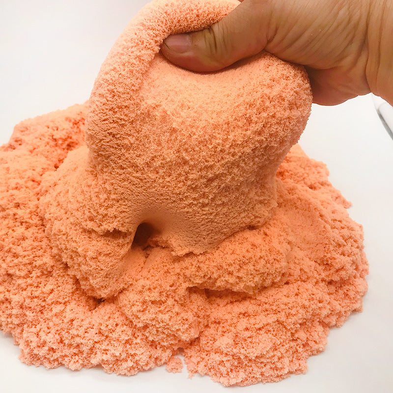 益智动力太空玩具沙小学生拉力沙厂家供应儿童彩沙定制安全环保